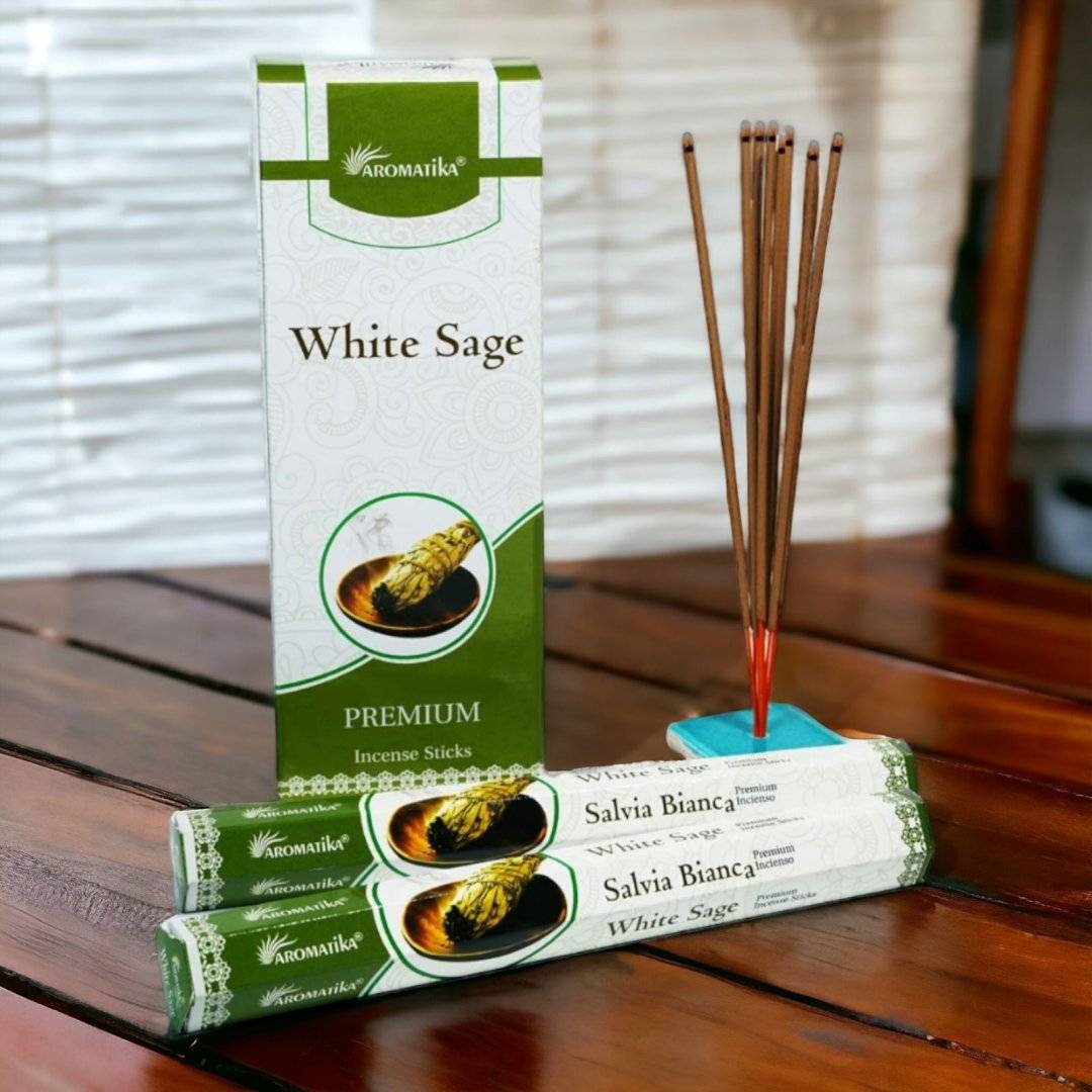 Betisoare parfumate premium - Salvie Alba