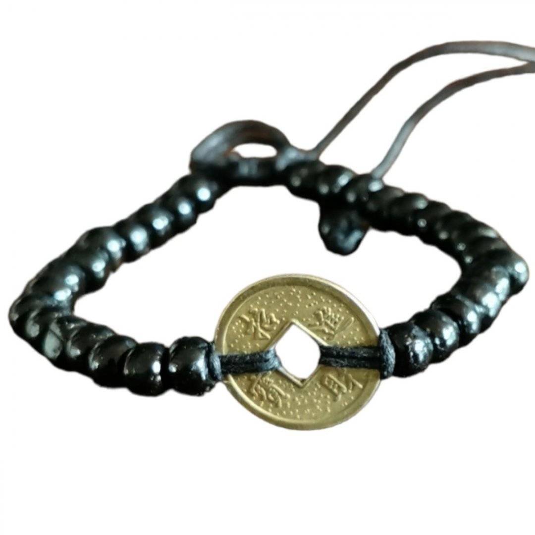 Bratara Feng-Shui neagra - Fericire