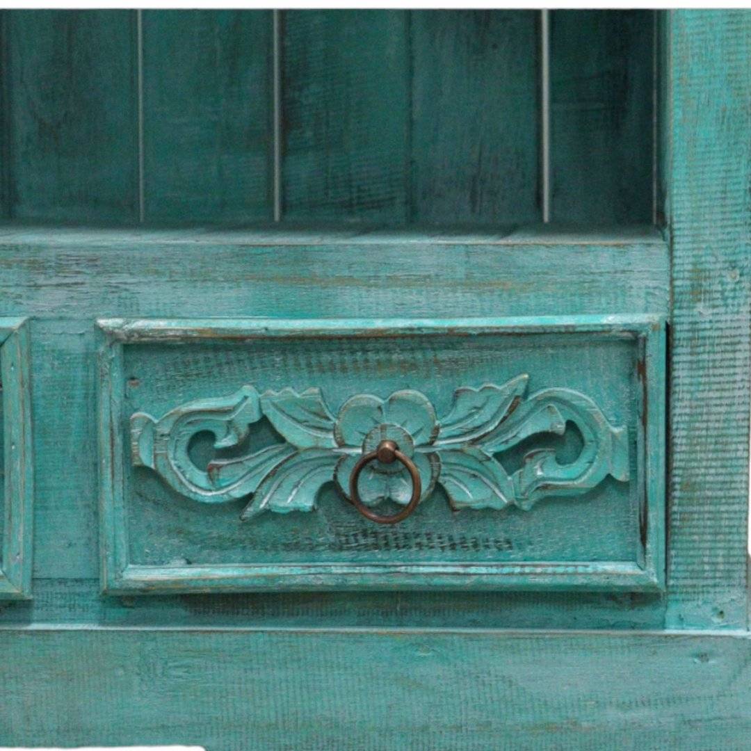 Dulap pentru baie 120 cm - Verde