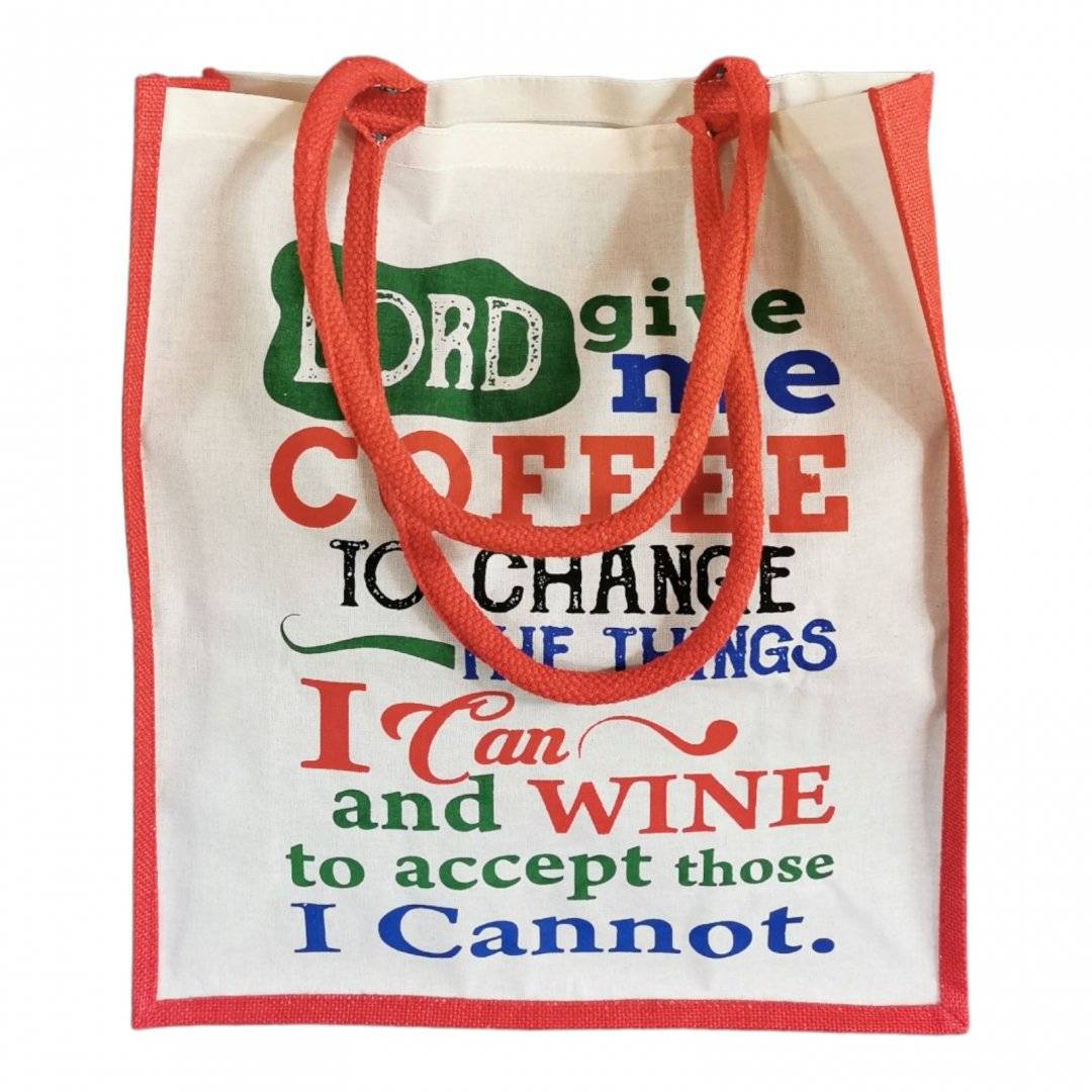 Geanta de iuta - Coffee