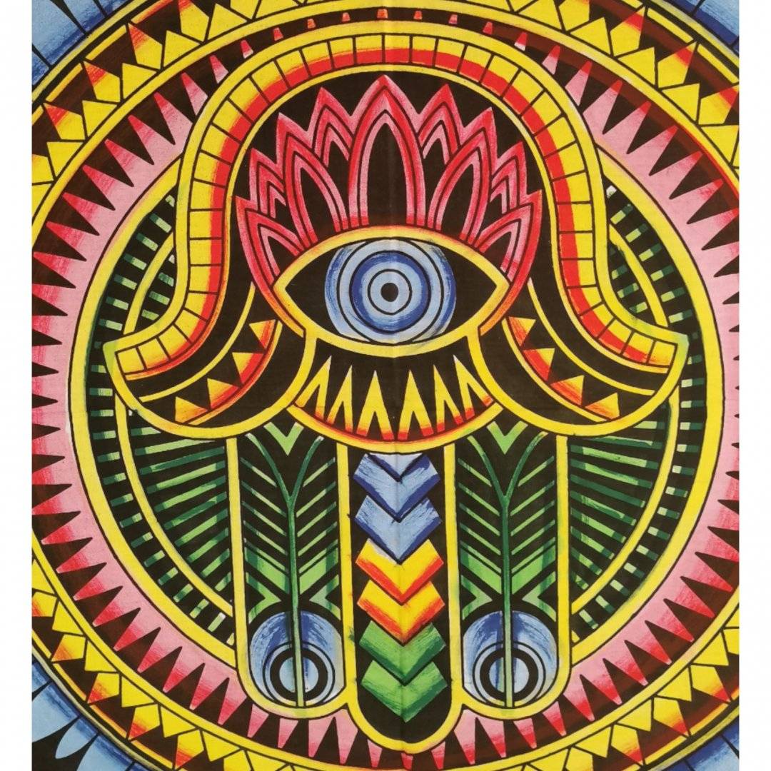 Panza pictata manual 112 cm - Chakra