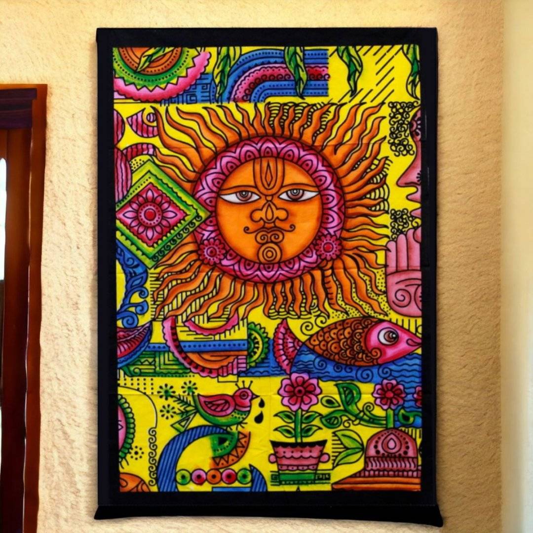 Panza pictata manual 112 cm - Soare