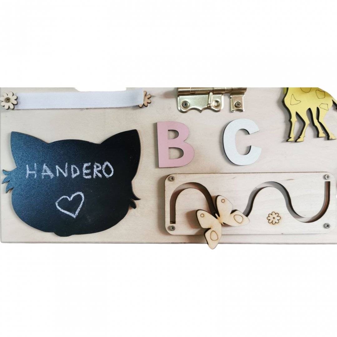 Placa Senzoriala Montessori, 50 x 38 cm - Fetite