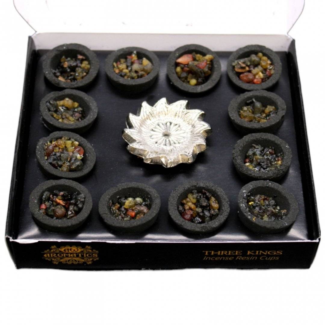 Set 12 pahare din rasina parfumata - Smirna