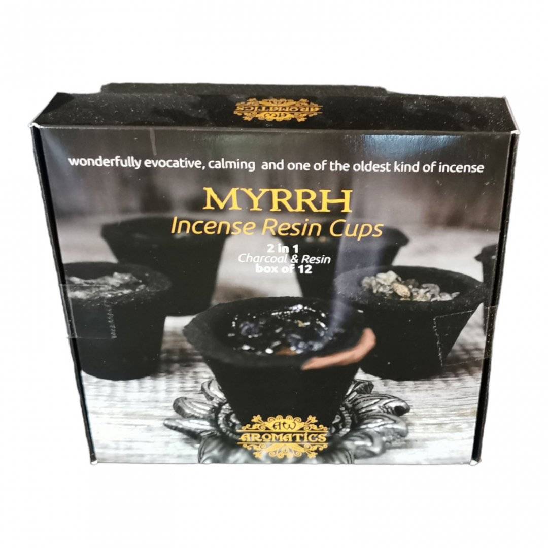 Set 12 pahare din rasina parfumata - Smirna